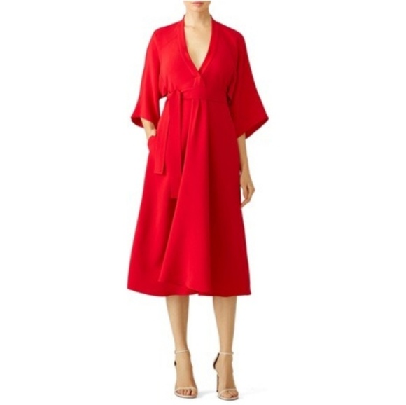 tome Dresses & Skirts - Tome red structured dress